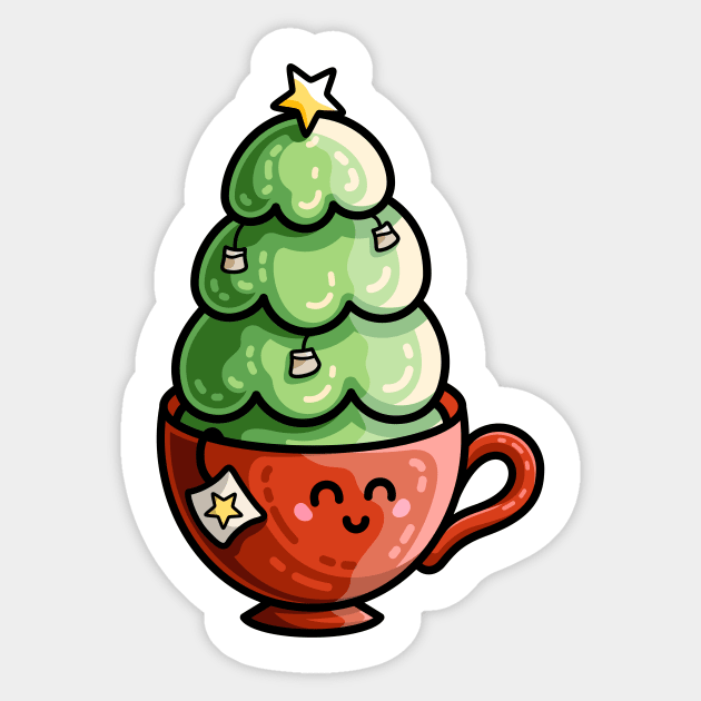 Christmas Tea Sticker by freeves